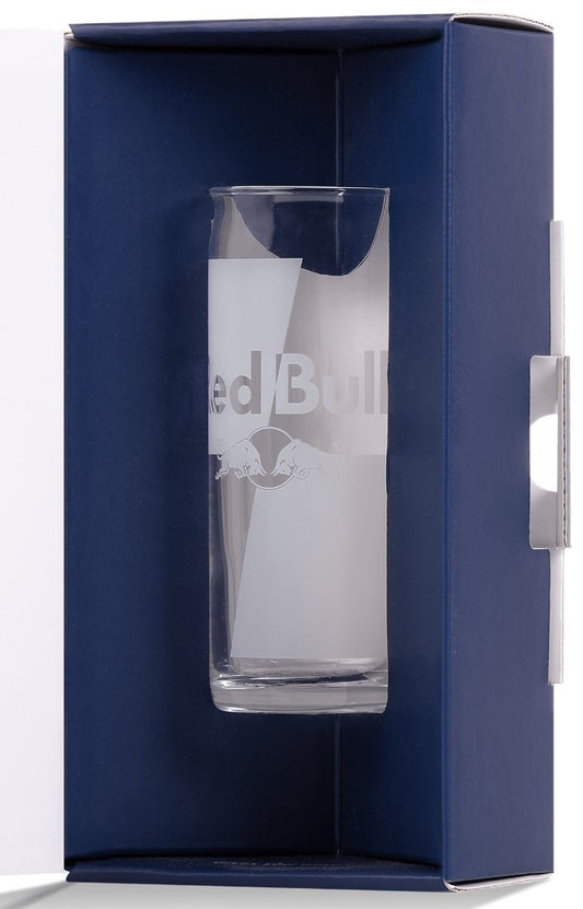Red bull glass