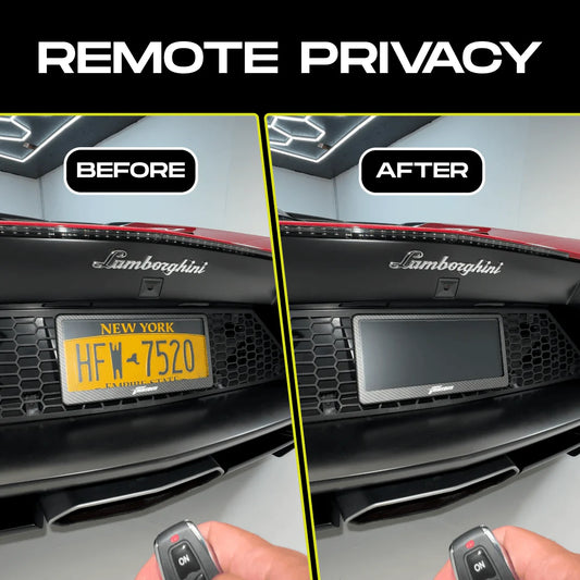 Privacy plate